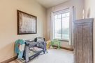 Baby crib off master bedroom