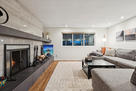 Large Woodburning Fireplace