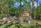 Wood Burning Oven in Backyard