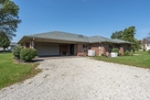 Large driveway and Generac Generator