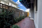 Fenced back yard