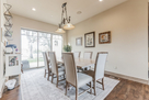 dining room with 6 chairs