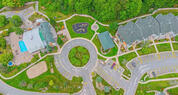 Arial view of the housing complex