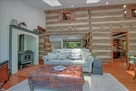 Seating area with Fireplace