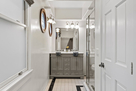 Upstairs primary ensuite bathroom