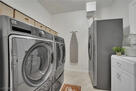 Laundry Room - full size machines with laundr
