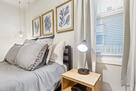 Thoughtful touches throughout the bedroom