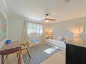 Singles bedroom and desk