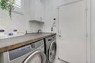 main level laundry room
gas dryer