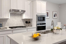 Quartz countertops for a sleek, easy-to-clean