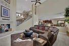 Living Room: large open concept space and a f
