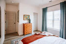 Dresser space, cozy layers, and calming vibes