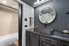 Renovated modern bathroom