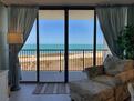 Another view of the beach from the living roo