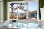 Hot tub room with views