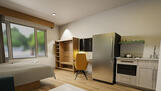 Spacious suite with kitchens
