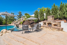 Built In Gas Fireplace with plenty of seating