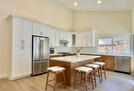 Spacious new kitchen with Kitchenaid applianc