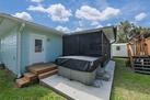 Private hot tub for relaxing