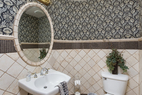The powder room