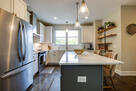 Top-notch appliances, including large fridge,