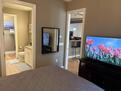Bedroom has en suite to private bathroom