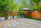 Perfect Location, Tiki Backyard Layout