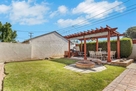 Back yard with Gas Fire Ring