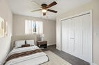 Bright Bedroom with Ample Closet Space