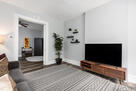 Warm and inviting living area.