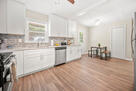 Move freely in this spacious kitchen area.