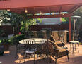 patio in Backyard