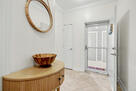 Foyer with coat closet