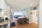 Looking towards dining room and view of Coit 