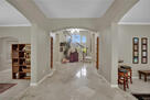 Entryway, dining to the left, game room right