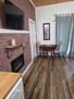 Enjoy the fireplace for ambience or warmth an