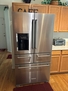 new stainless steel fridge