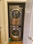 Front loading W/D in unit