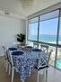 Dining with beautiful beach view