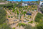 Arial View of the Back of the Property
