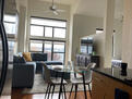 Open floor plan , hard wood floors
