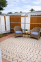 Private outdoor patio