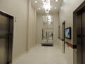 Elegant Elevator hall.-