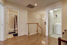 Upstairs laundry with new washer and dryer
