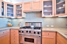 Well-appointed kitchen with Viking stainless 
