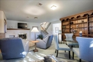 Family room- Adjacent bedroom and bathroom.