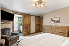 primary's barn doors to restroom and walk in 