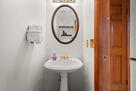 Main level half bath