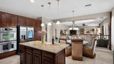Fully equipped kitchen for a chef's cooking