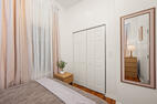 Second queen bedroom with closet